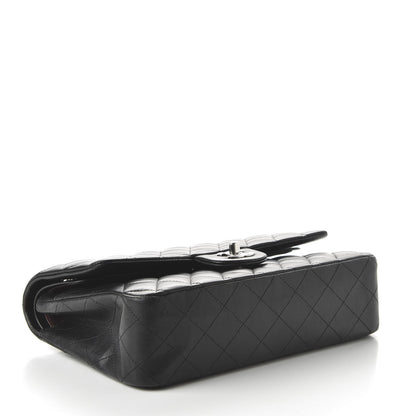 Chanel Lambskin Quilted Medium Double Flap Black 4 of 12