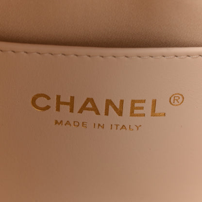 Chanel Caviar Quilted Mini Chanel 25 Handbag White White 6 of 11