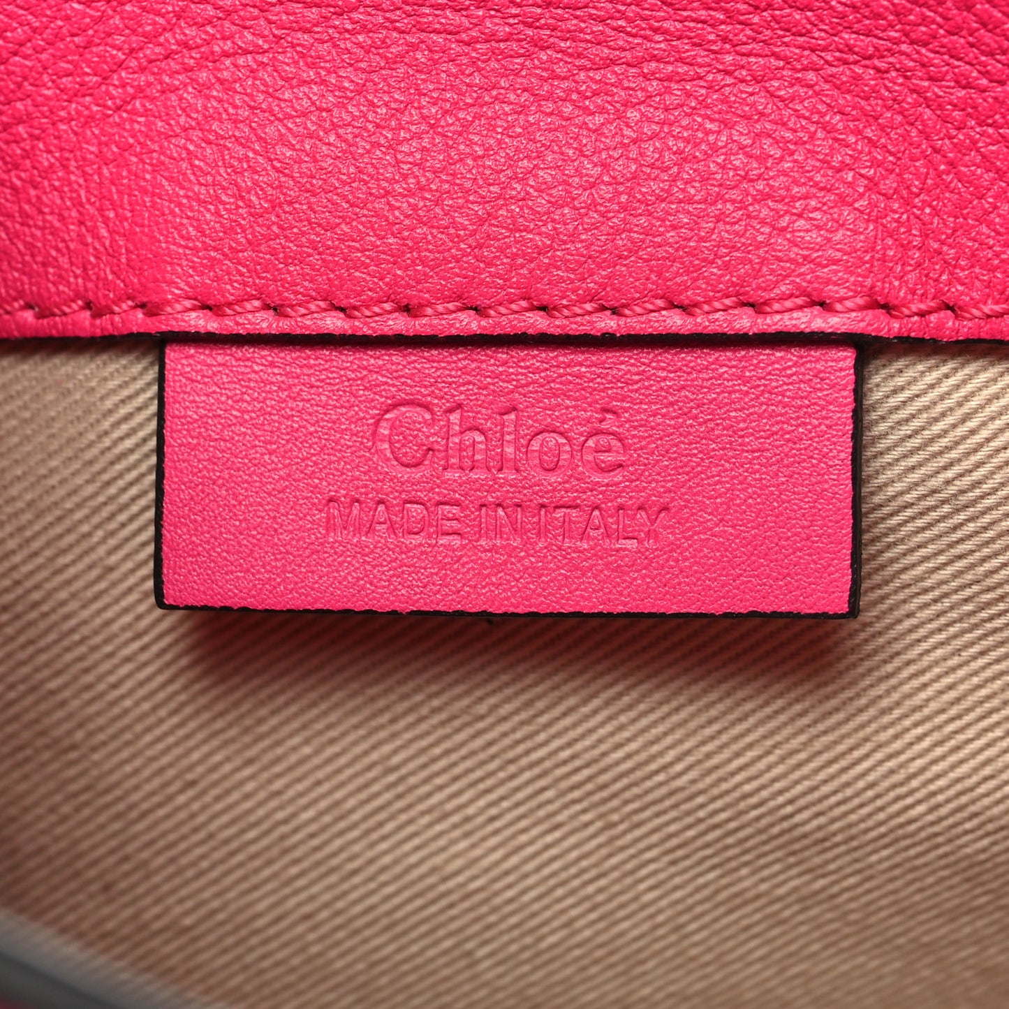 Suede Calfskin Mini Faye Backpack Fuchsia Rose