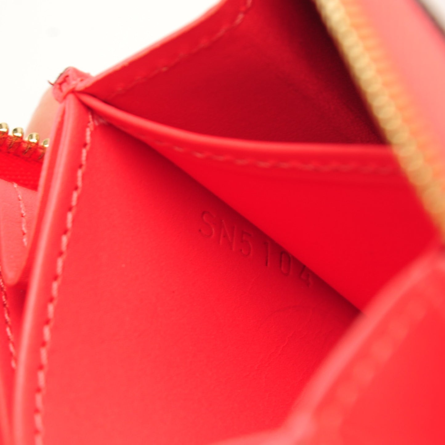 Vernis Zippy Coin Purse Wallet Rose Litchi