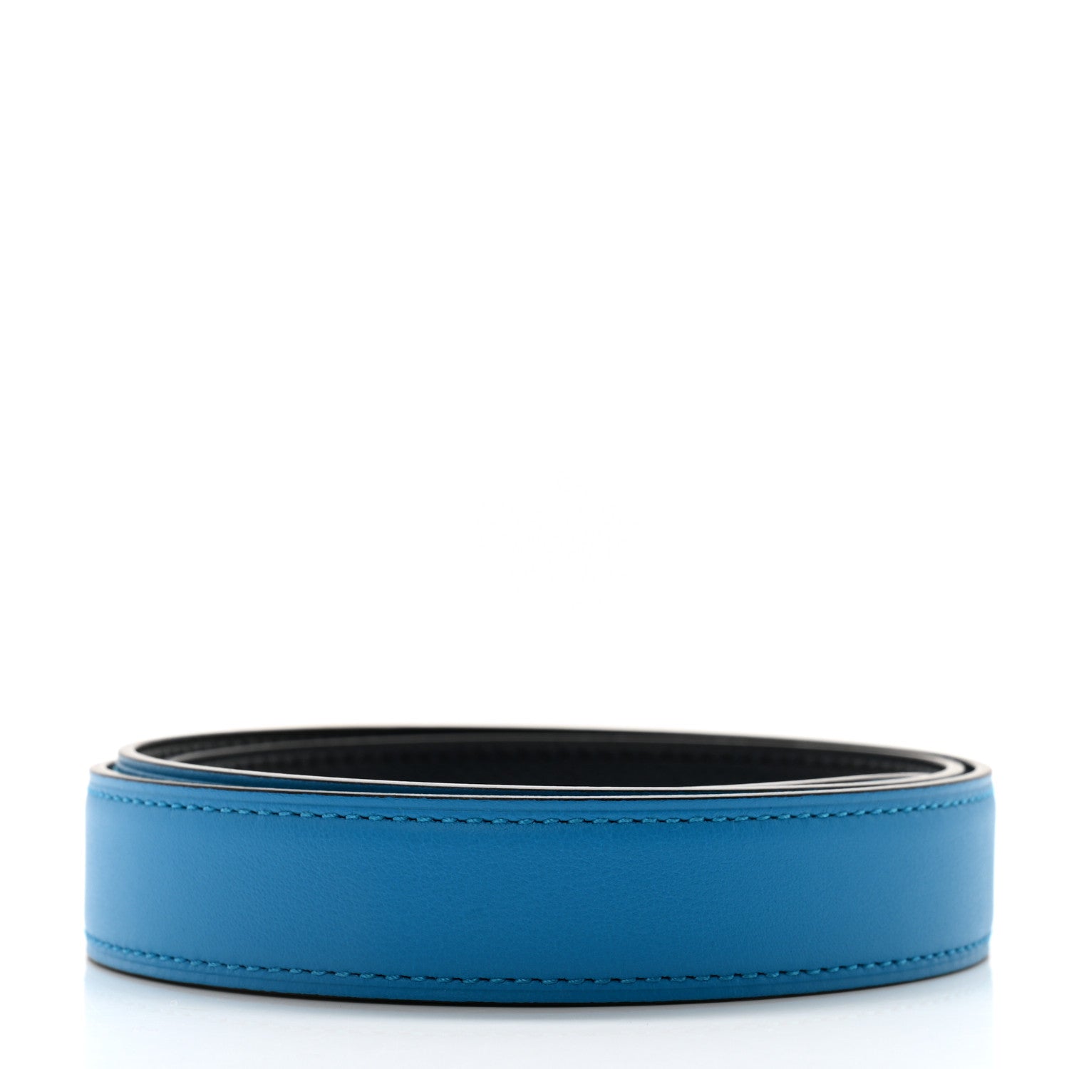 Hermes Swift Epsom 24mm Belt Strap 80 32 Bleu Indigo Bleu Frida 2 of 5