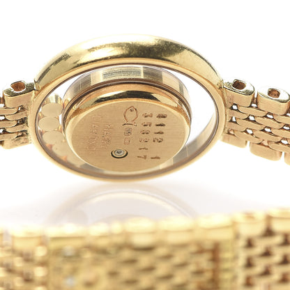 Chopard 18K Yellow Gold 5 Diamond 22mm Happy Diamonds Quartz Watch 7 of 7