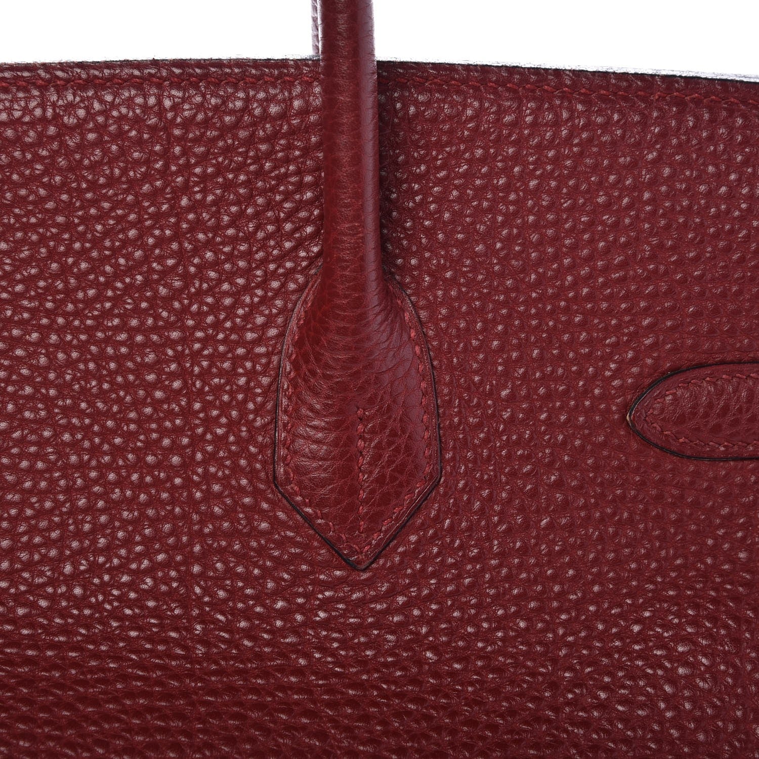 Hermes Fjord Birkin 35 Rouge H 34 of 41