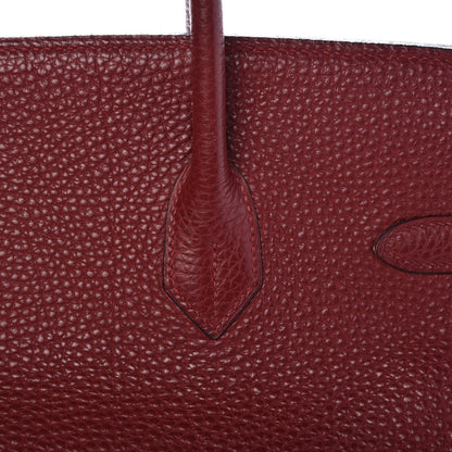 Hermes Fjord Birkin 35 Rouge H 34 of 41
