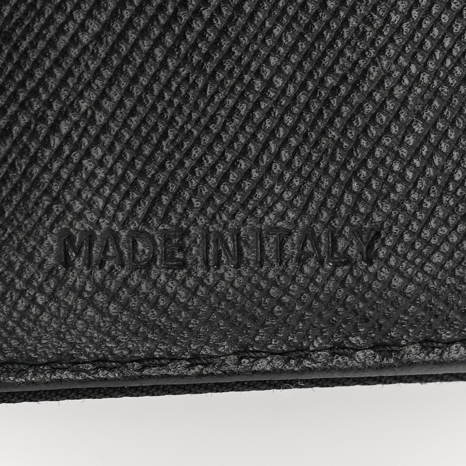Prada Tessuto Nylon Tri-Fold Compact Wallet  Black 13 of 24