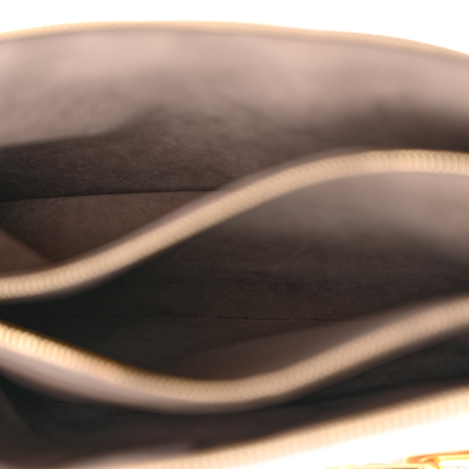 Louis Vuitton Lambskin Embossed Monogram Coussin MM Grey 9 of 27