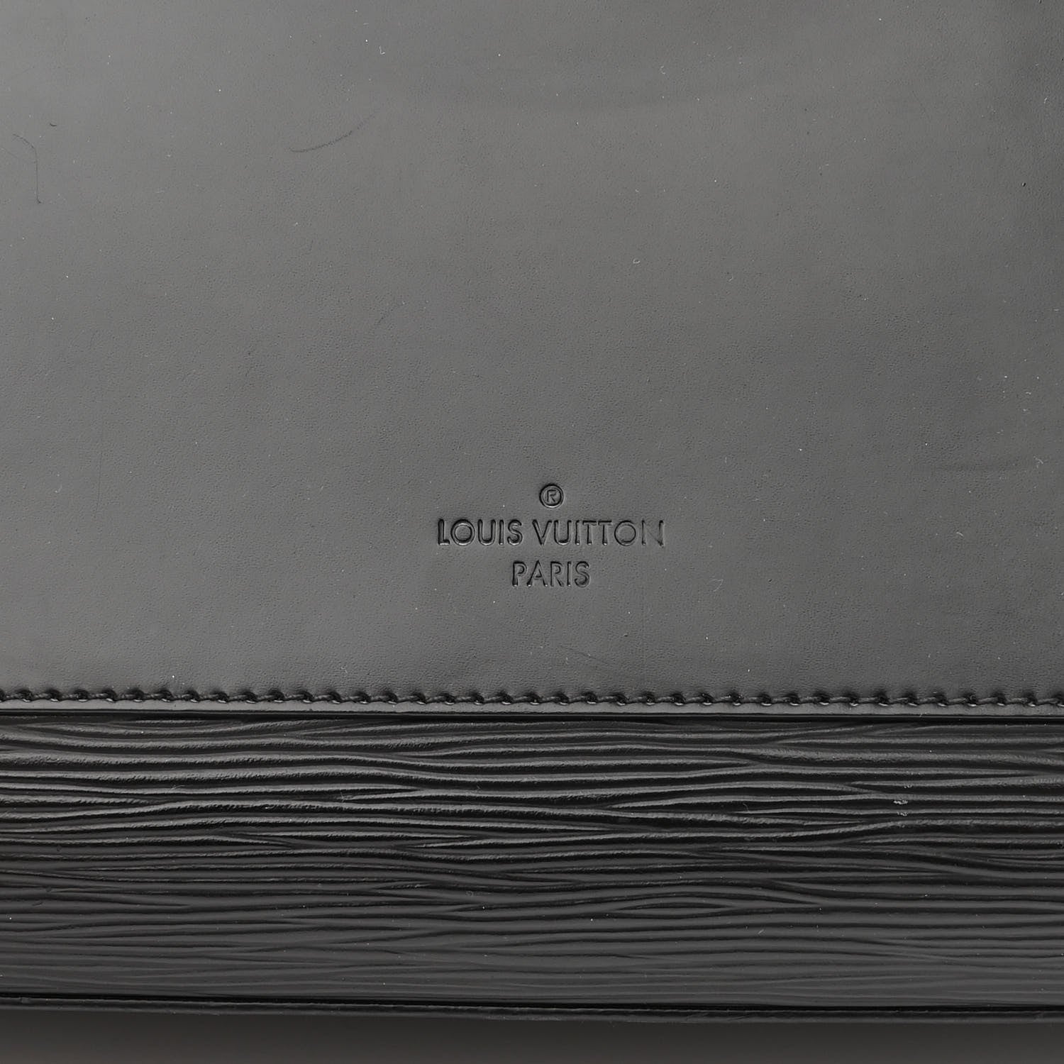 Louis Vuitton Epi Kleber MM Black 10 of 10