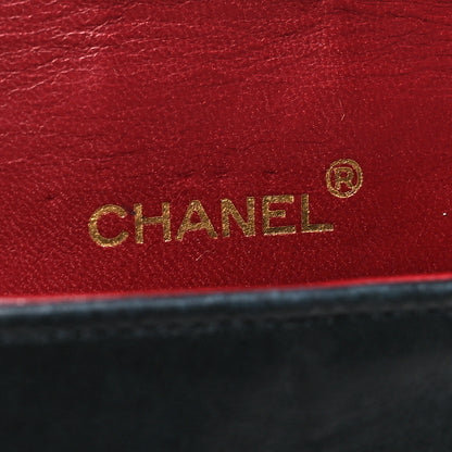 Chanel Lambskin Quilted Medium Double Flap Black 6 of 12