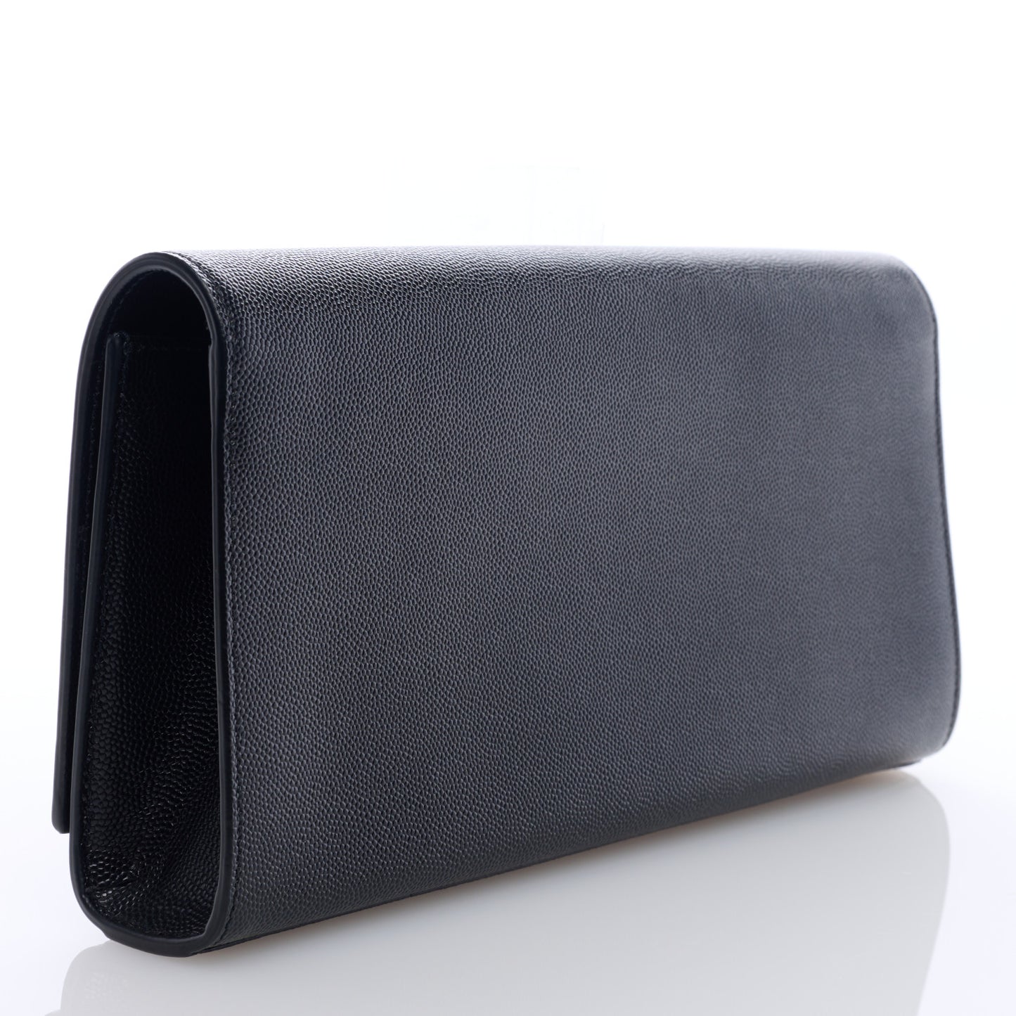 Grain De Poudre Monogram Cassandre Clutch Black