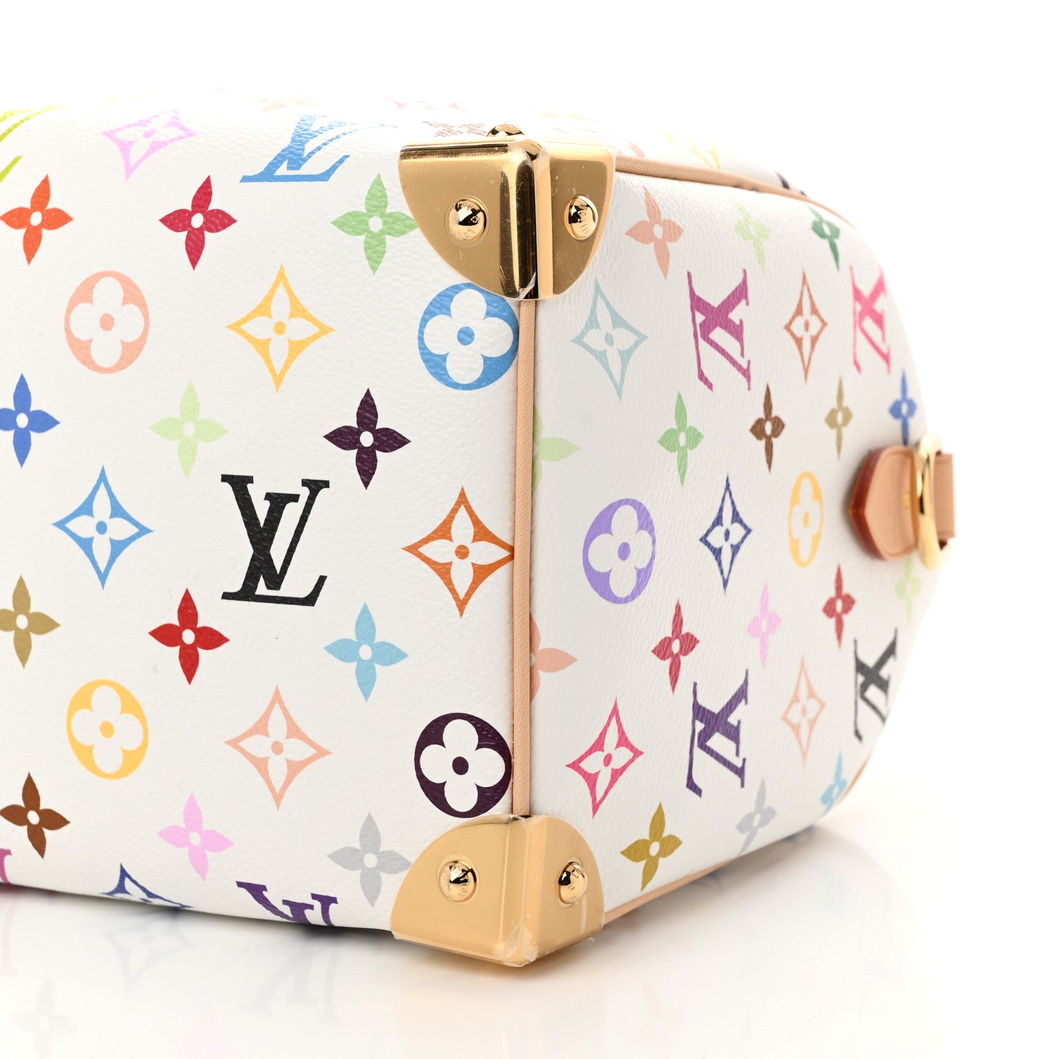 Louis Vuitton LV X TM Monogram Multicolor Speedy Bandouliere 25 White 9 of 9