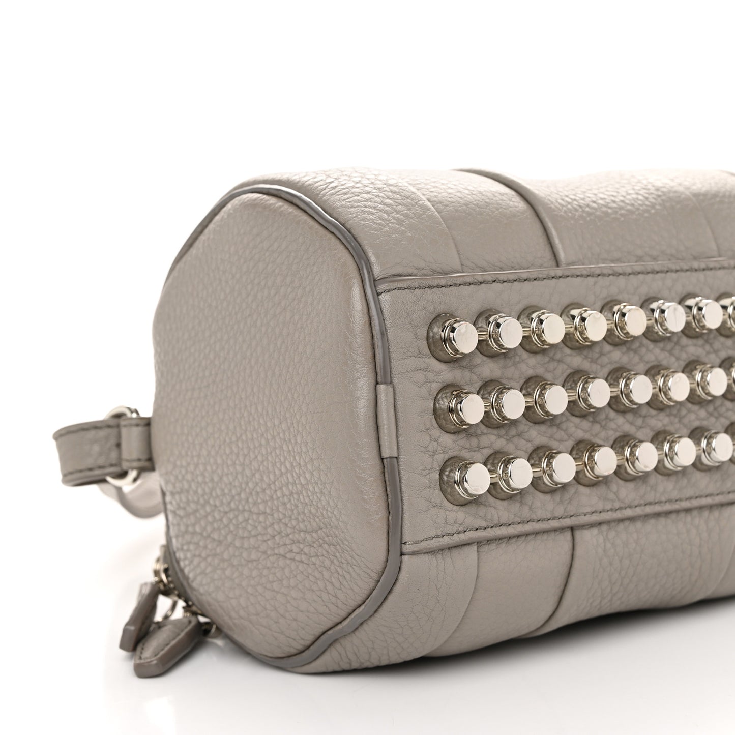 Pebbled Lambskin Mini Rockie Mink Silver Hardware