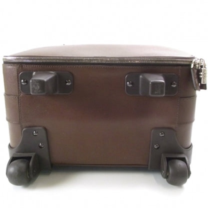 Prada Saffiano Rolling Suitcase Brown 4 of 11