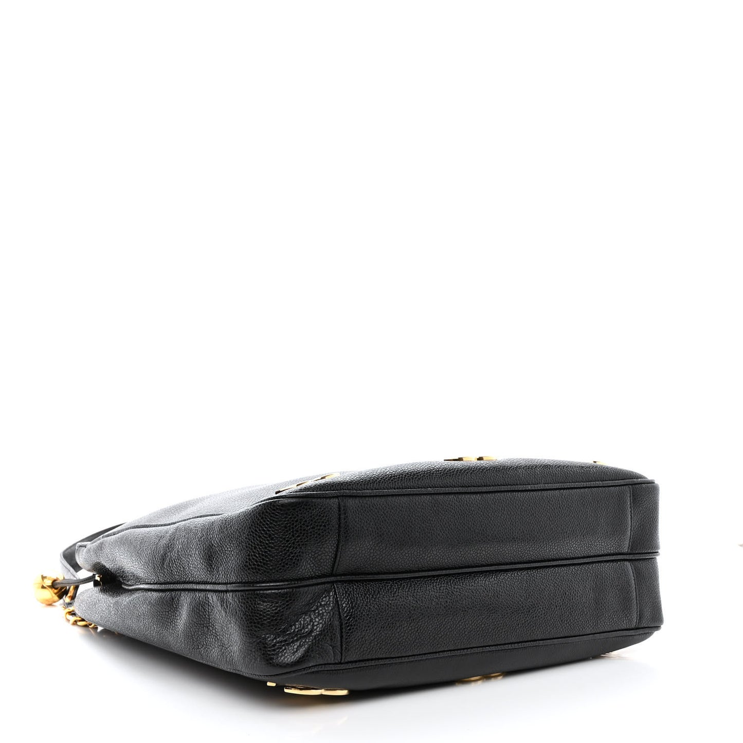 Caviar CC Shoulder Bag Black