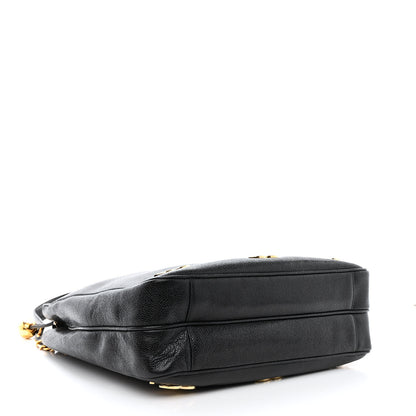Chanel Caviar CC Shoulder Bag Black 4 of 16