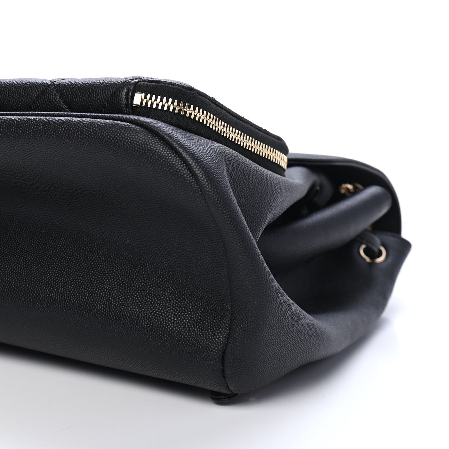 Caviar Quilted Business Affinity Backpack Black