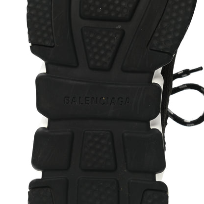 Balenciaga Recycled Knit Bi-Color Sole Womens Speed Lace Up Sneakers 40 Black White 6 of 9