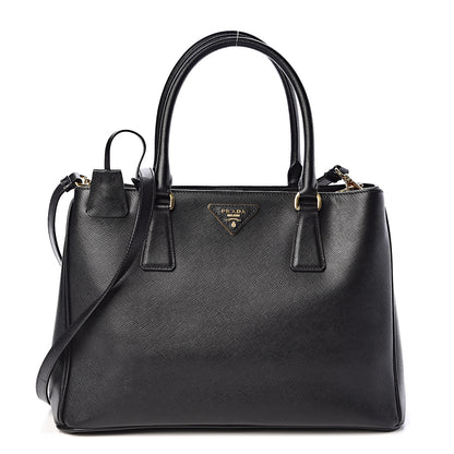 Prada Saffiano Lux Medium Tote Black 1 of 11