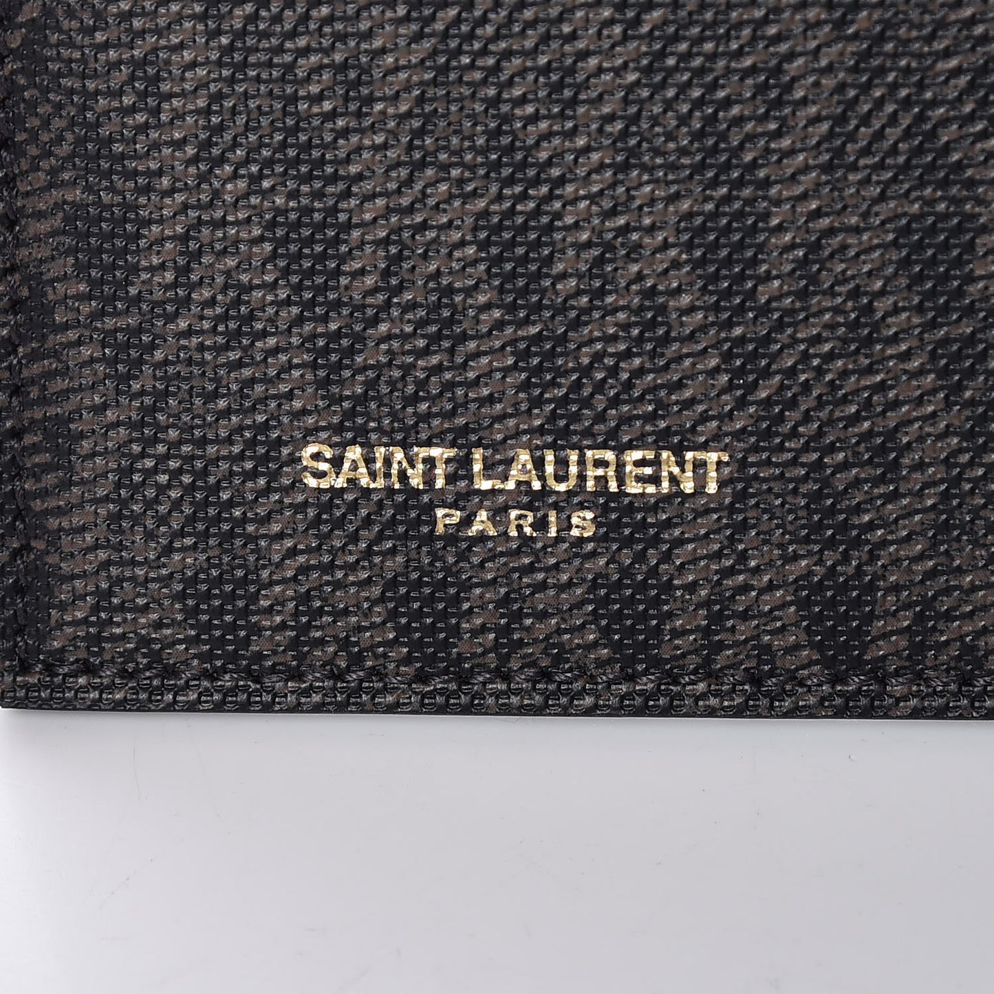 Classic Toile Monogram Fragments Pouch Black Lino