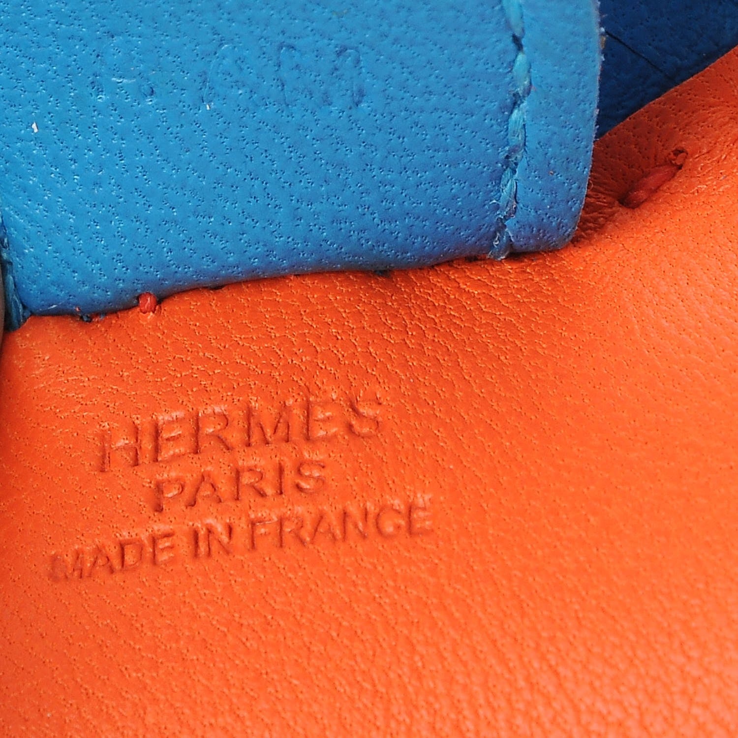Hermes Milo Lambskin Grigri Rodeo Horse Bag Charm PM Orange Poppy Bleu Zanzibar Rose Azalee 3 of 4