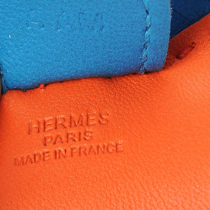 Hermes Milo Lambskin Grigri Rodeo Horse Bag Charm PM Orange Poppy Bleu Zanzibar Rose Azalee 3 of 4
