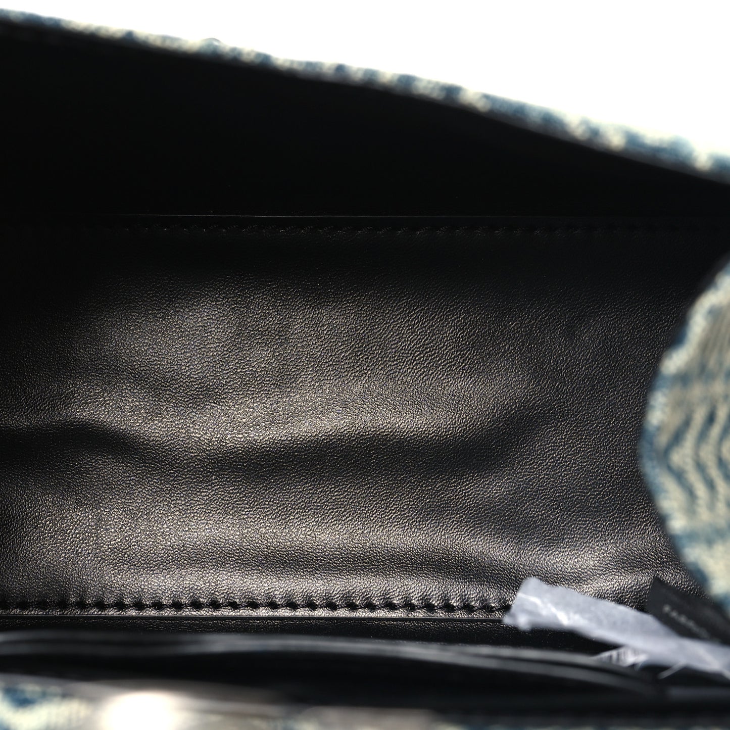 Denim St. Marc Mini Top Handle Bag Blue