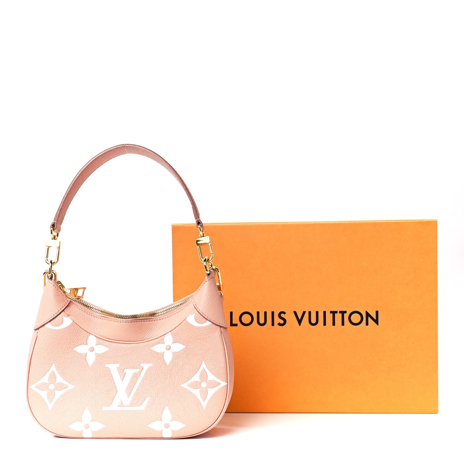 Louis Vuitton Empreinte Monogram Giant Bagatelle NM Rose Trianon Creme 11 of 11