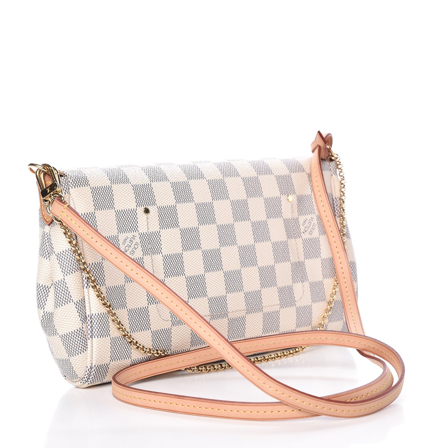 Louis Vuitton Damier Azur Favorite MM 3 of 10