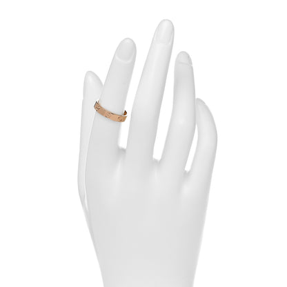 Cartier 18K Pink Gold 3.5mm LOVE Wedding Band Ring 52 6 2 of 5