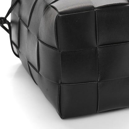 Bottega Veneta Nappa Maxi Intrecciato Cassette Bucket Bag Black 7 of 8