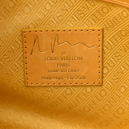Louis Vuitton Monogram Pulp Defile Weekender PM Yellow 6 of 17