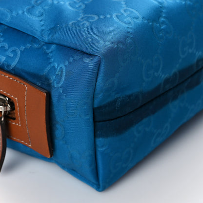 Gucci Nylon Monogram Small Cosmetic Case Blue 9 of 12