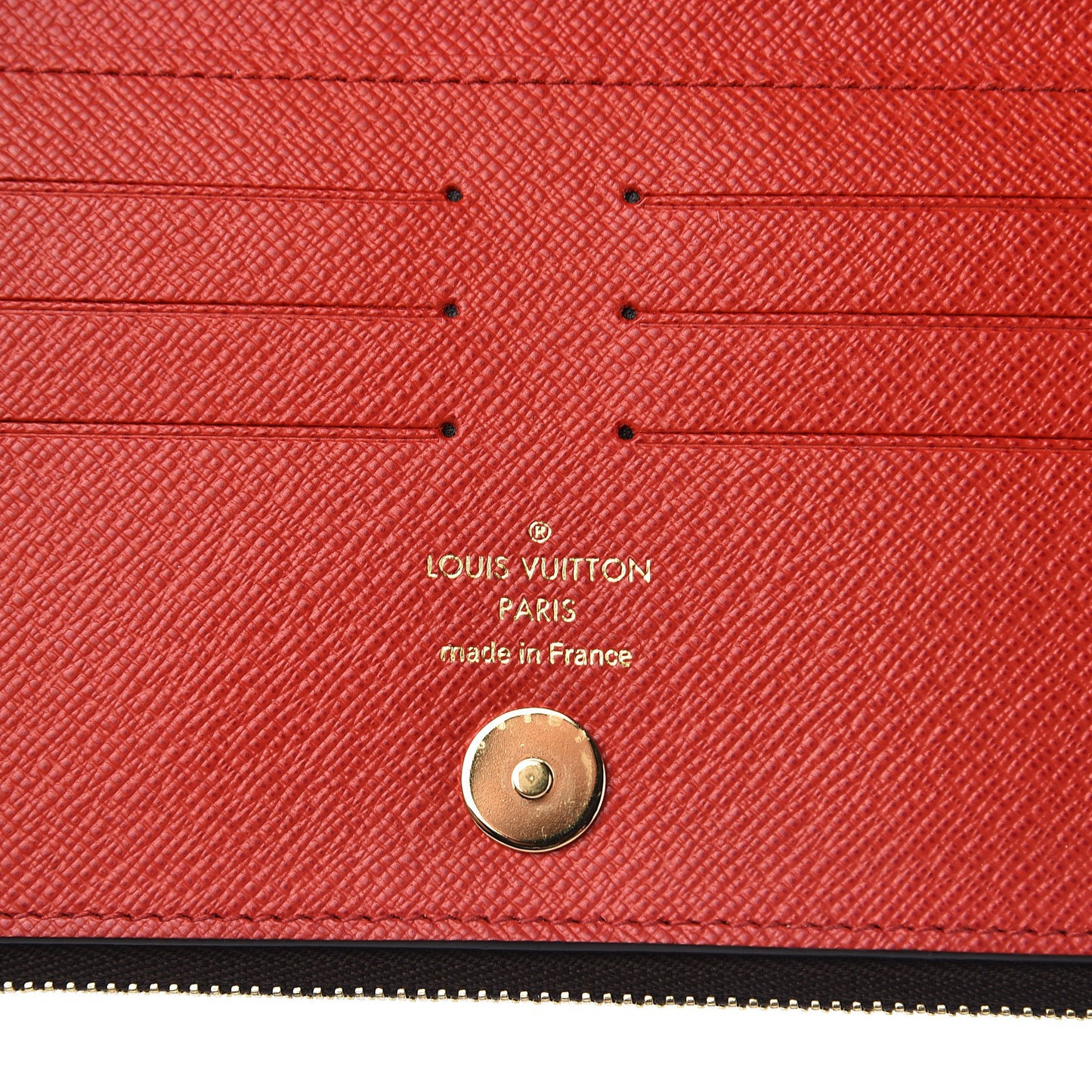 Monogram Adele Wallet Coquelicot