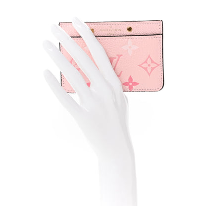 Louis Vuitton Empreinte Monogram Giant By The Pool Card Holder Bouton De Rose 2 of 8