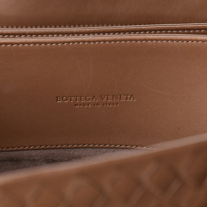Bottega Veneta Nappa Intrecciato Medium Roma Tote Brown Taupe 6 of 13