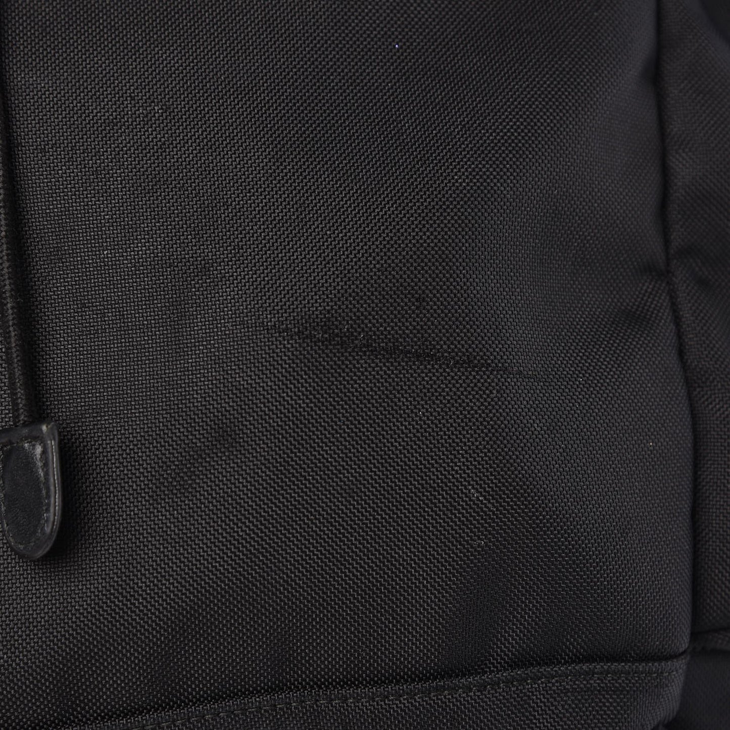 Techno Canvas Web Drawstring Backpack Black