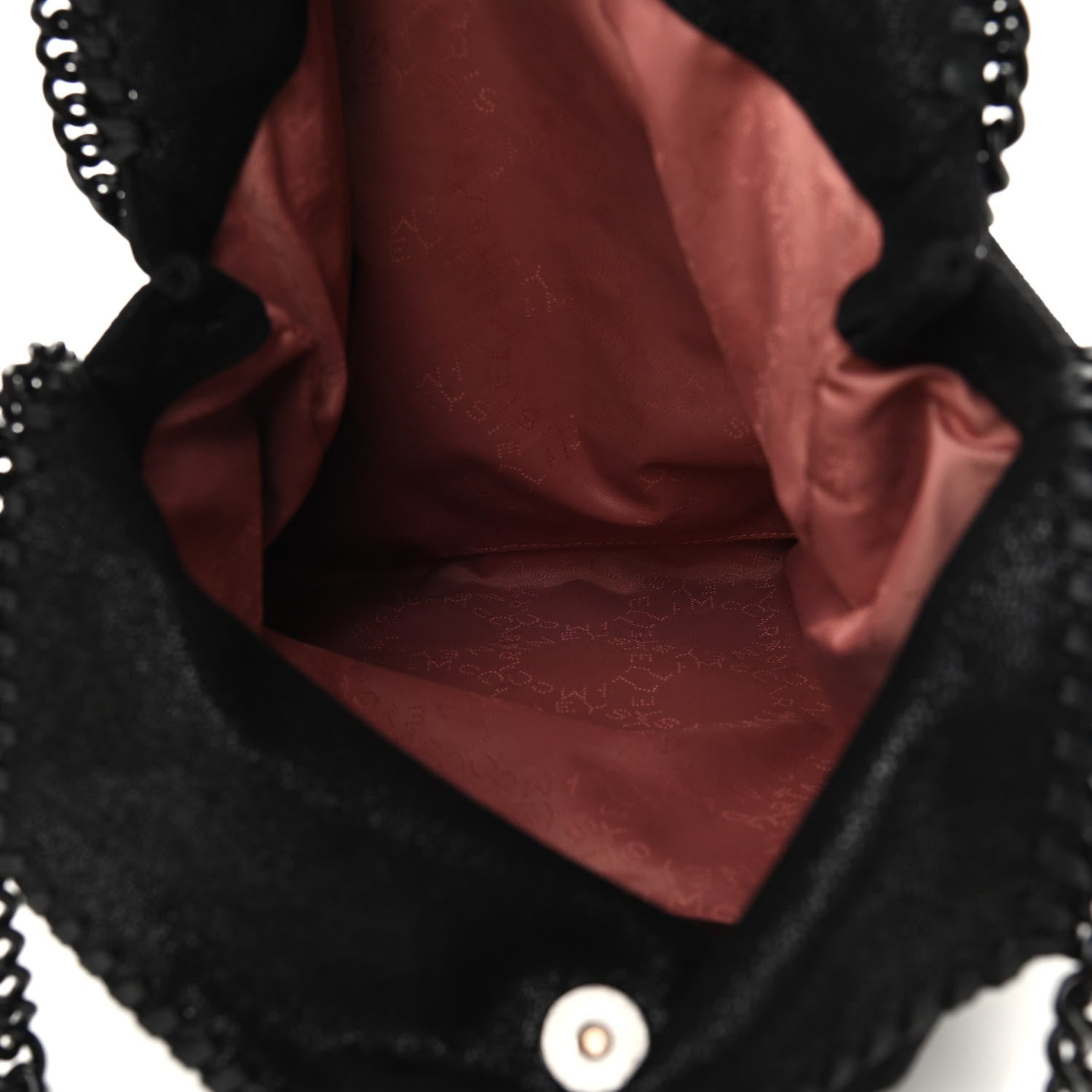 Stella McCartney Shaggy Deer Small Falabella Tote Black 5 of 9