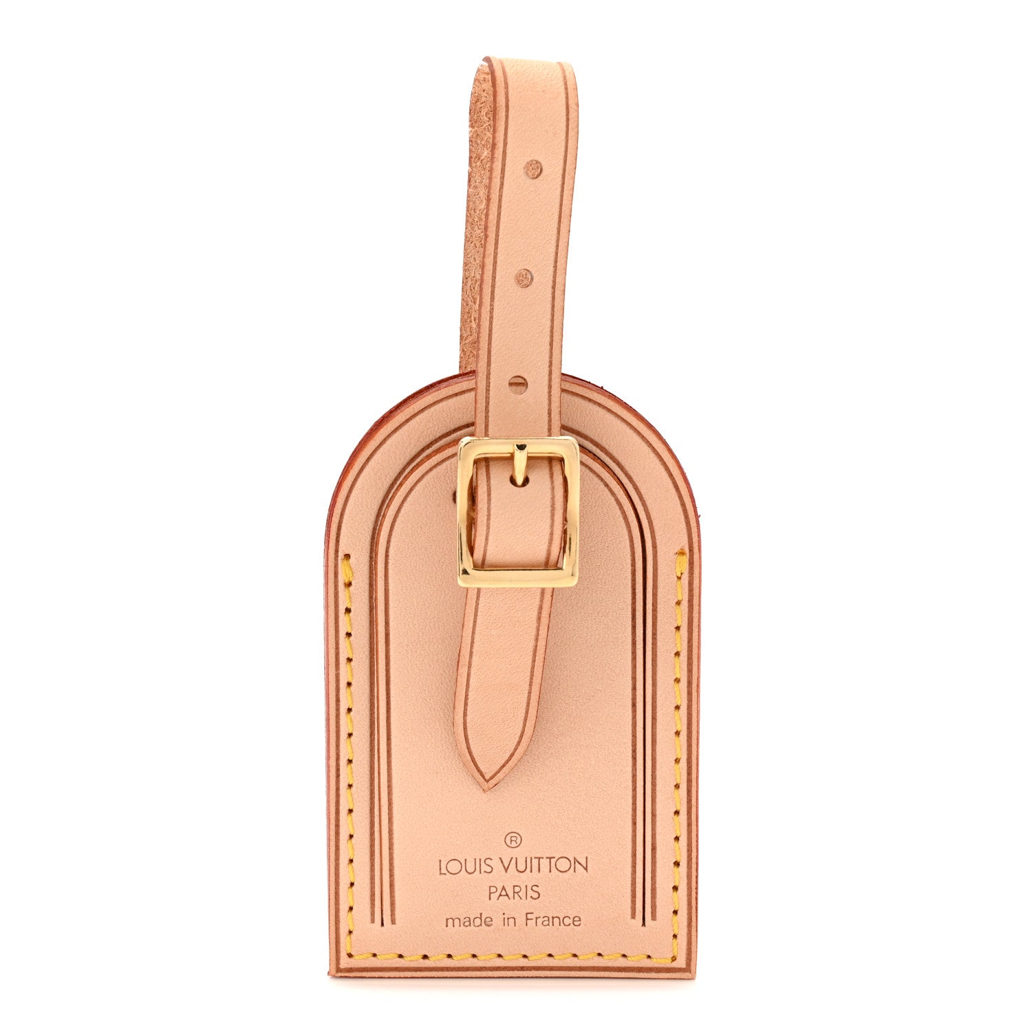 Louis Vuitton Vachetta Luggage Tag 1 of 3