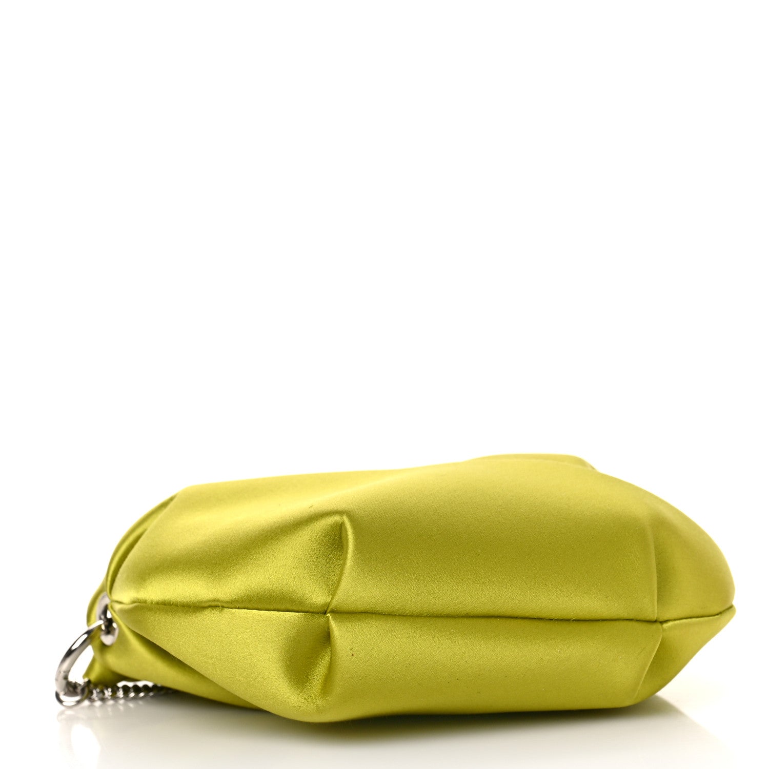 Jimmy Choo Satin Bonny Shoulder Bag Lime 4 of 8