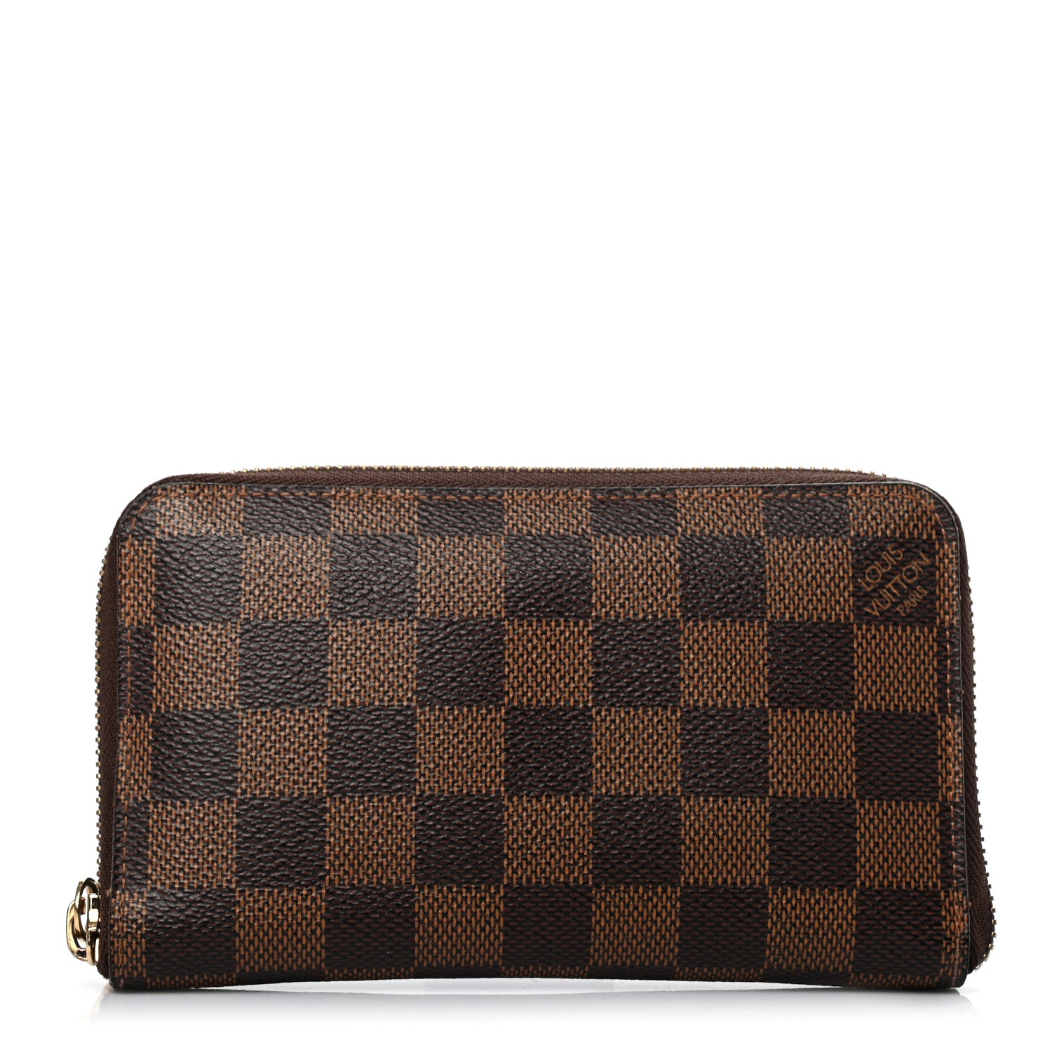 Louis Vuitton Damier Ebene Zippy Compact Wallet 1 of 7