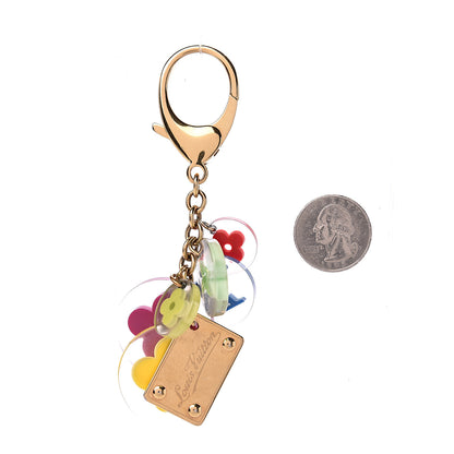 Louis Vuitton Resin Candy Fleurs Bag Charm Multicolor 2 of 2