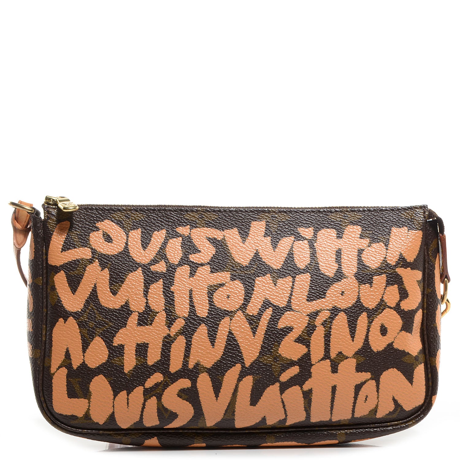 Louis Vuitton Monogram Graffiti Pochette Accessories Peach 1 of 18
