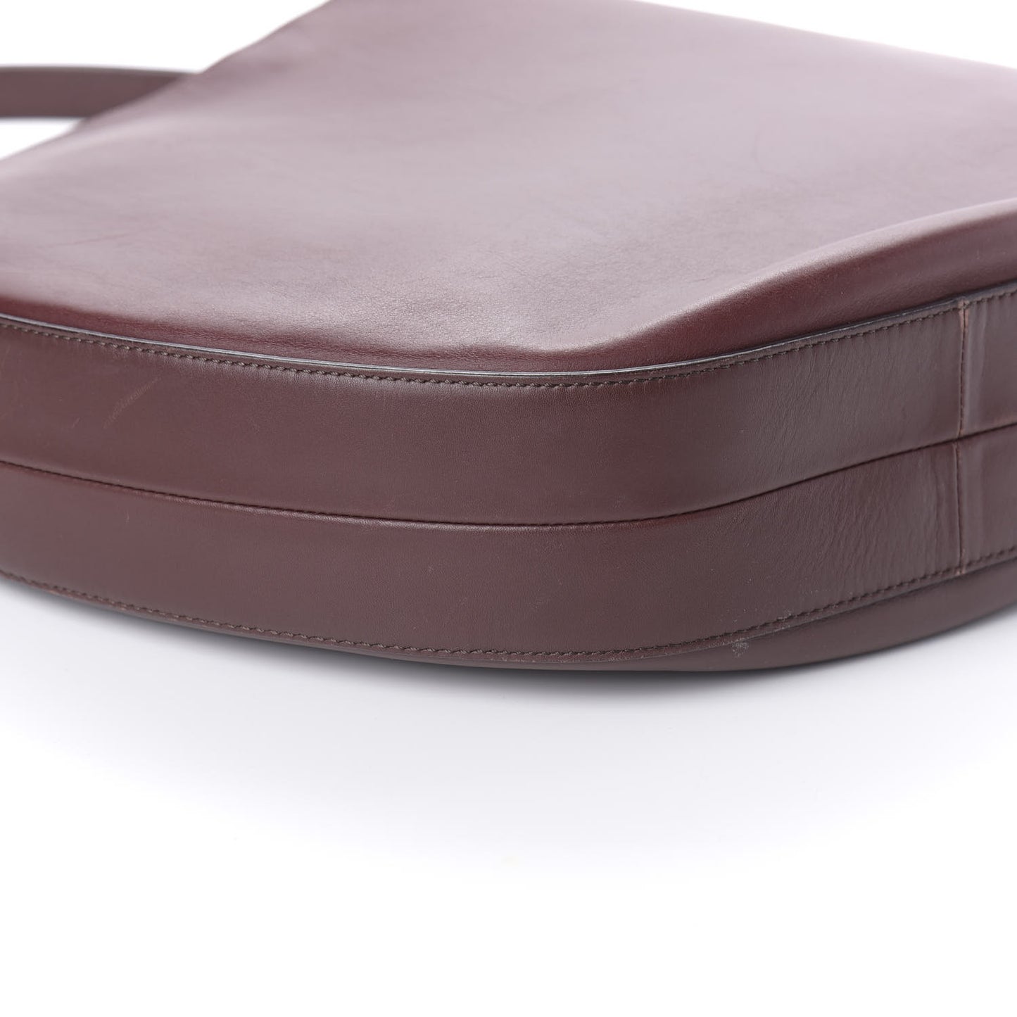 Smooth Calfskin Medium Hobo Burgundy