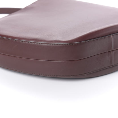 Celine Smooth Calfskin Medium Hobo Burgundy 6 of 8