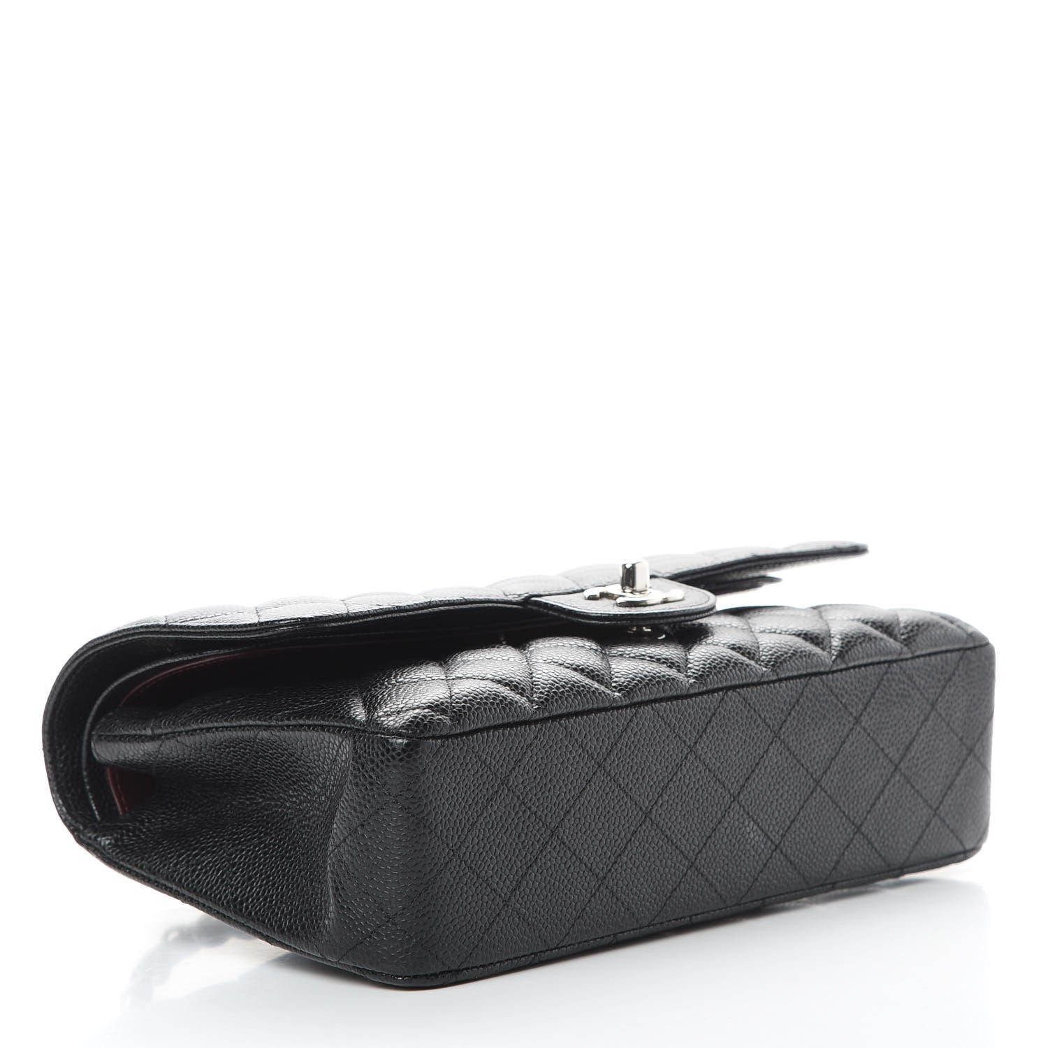 Chanel Caviar Quilted Medium Double Flap Black 4 of 13