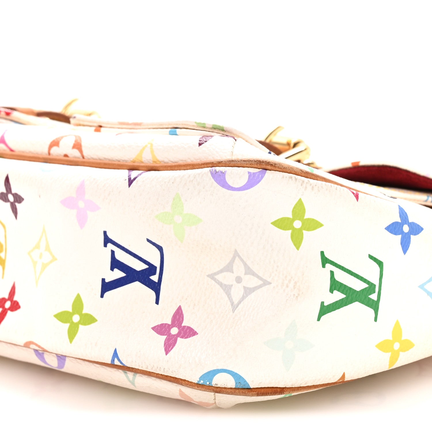 Louis Vuitton Monogram Multicolor Lodge PM White 9 of 9