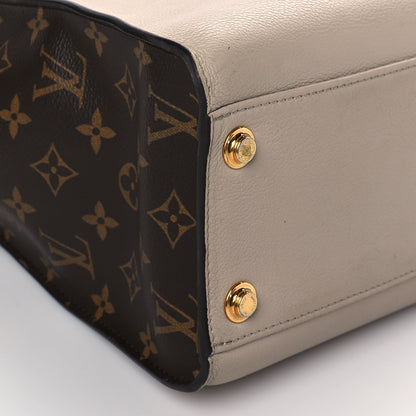 Louis Vuitton Calfskin Monogram On My Side Greige 8 of 9