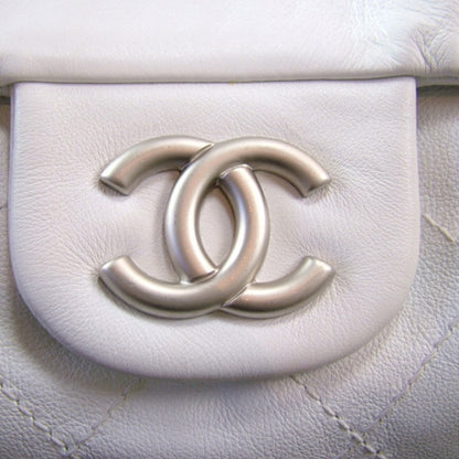 Chanel Leather Quilted Flap Hobo Ivory 6 of 11