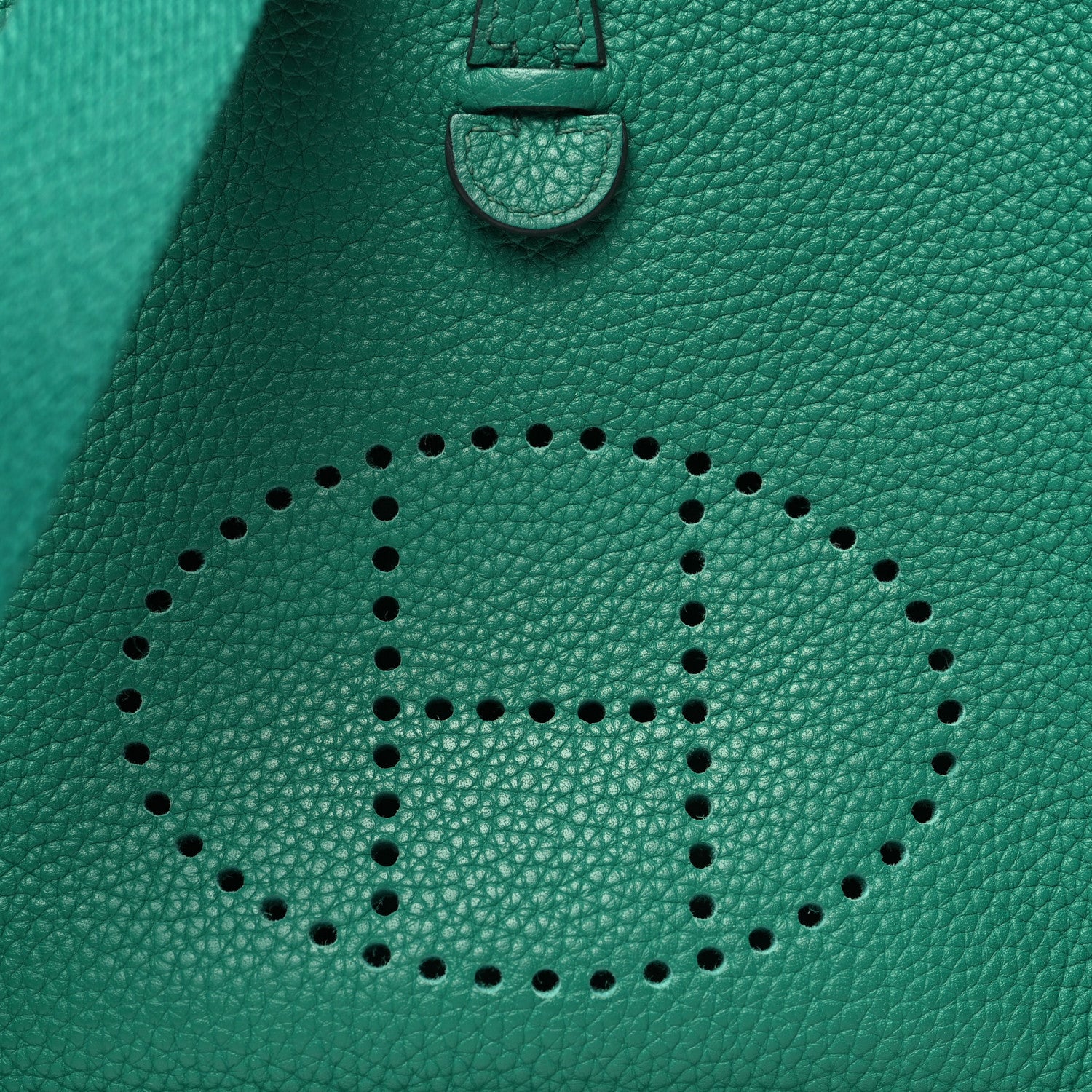 Hermes Taurillon Clemence Evelyne TPM Vert Vertigo 8 of 10