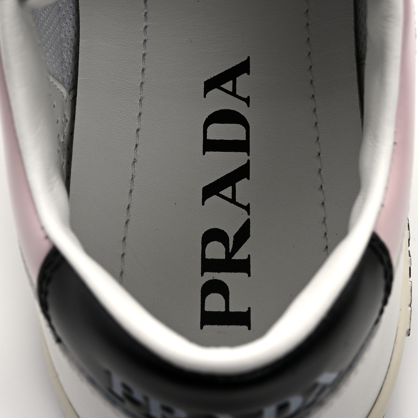 Vitello Sport Spazzolato Rois Rubber Triangle Logo Perforated Womens District Low Top 30mm Sneakers 36 White Alabastro