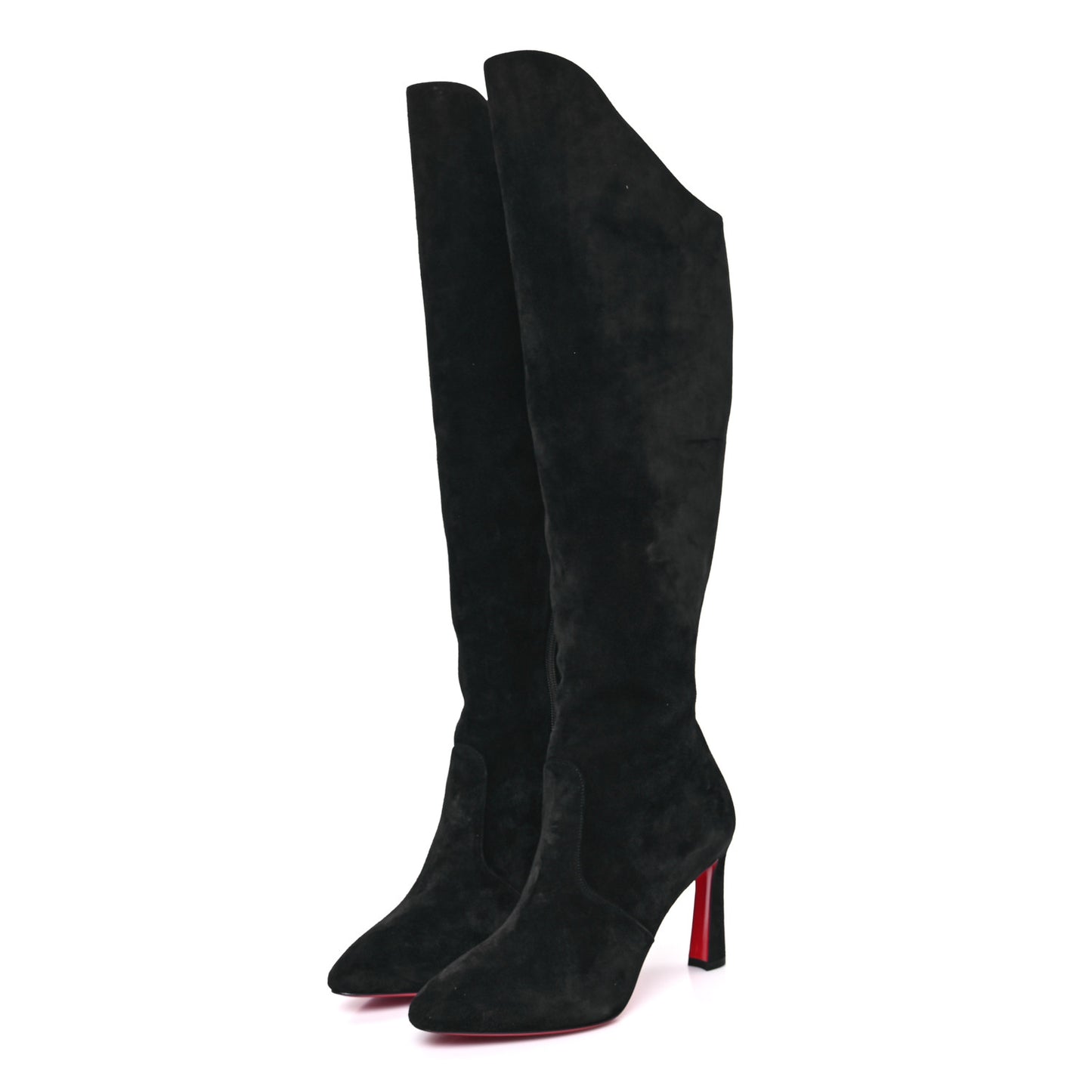Veau Velours Eleonor Botta 85 Tall Boots 36.5 Black